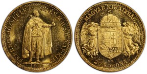 20 Корони 1914-KB MS62